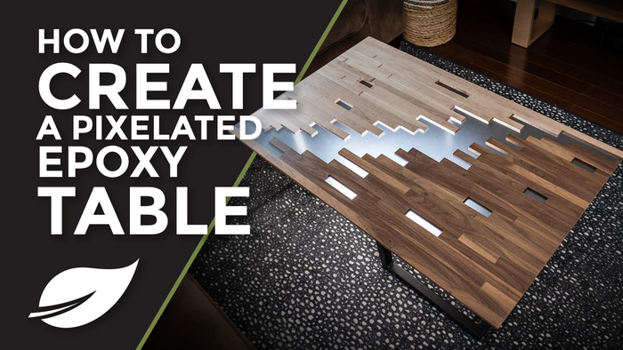 Creating a Pixelated Epoxy Table