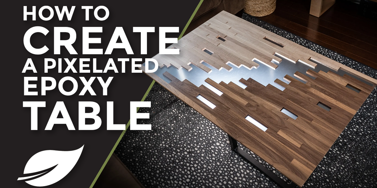 Creating a Pixelated Epoxy Table — EcoPoxy Inc.