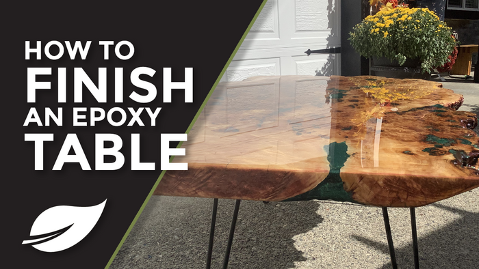 How To Finish An Epoxy Table