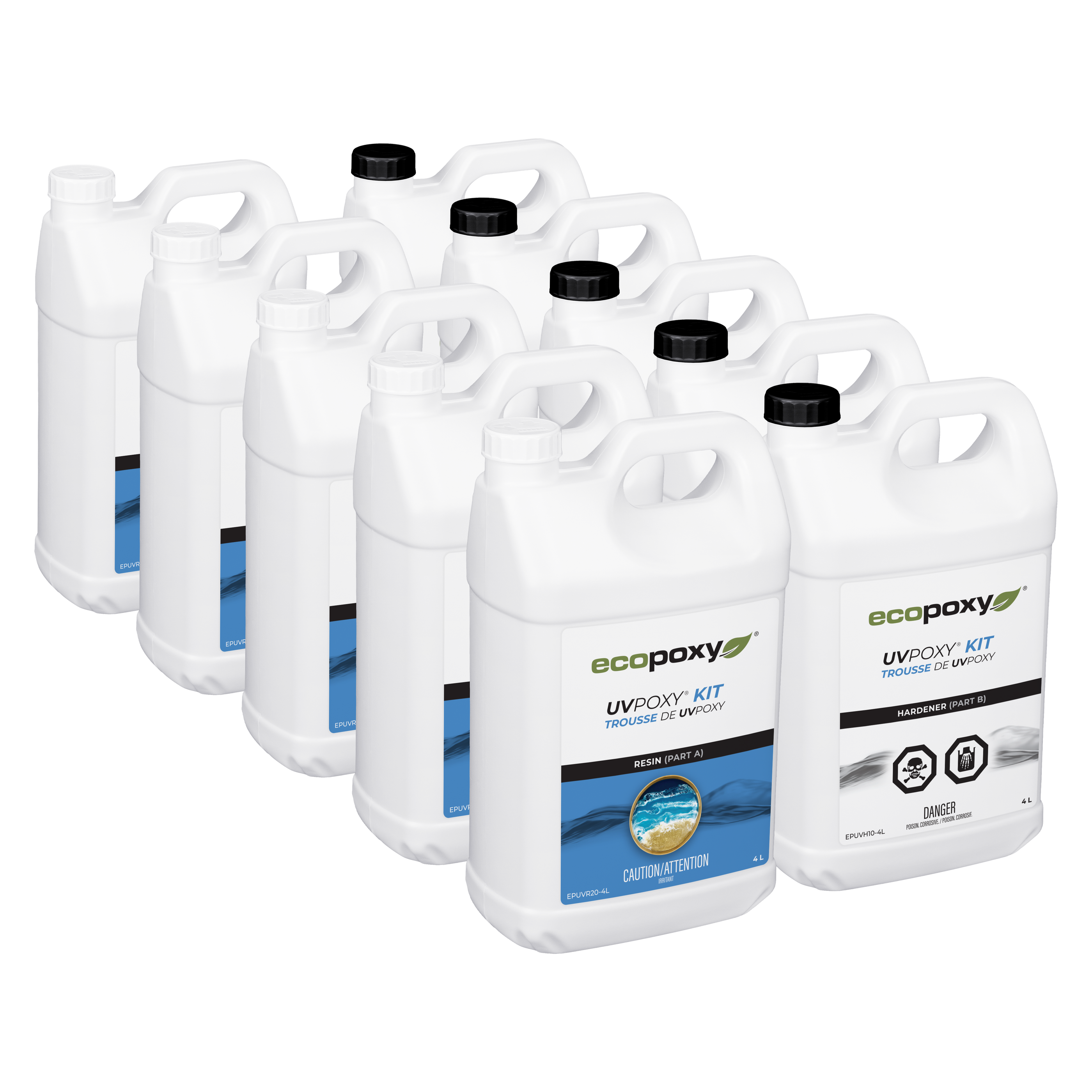 Clear Coating Epoxy | For Thin Clear Coats | UVPoxy® — EcoPoxy Inc.