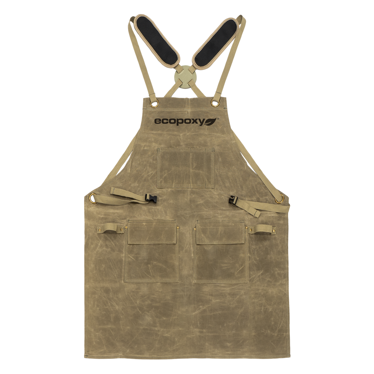 EcoPoxy Canvas Apron for Woodworking Work in Style & Comfort