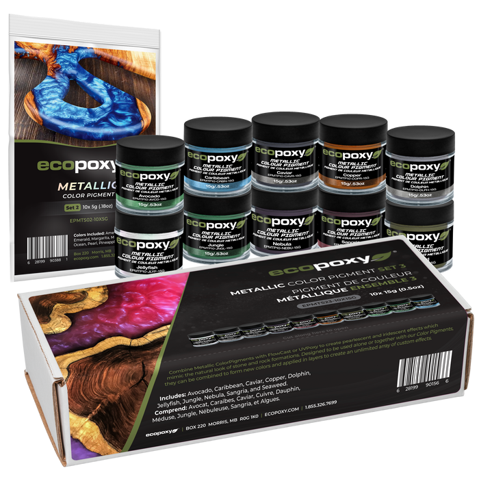 Metallic Color Pigments Sets